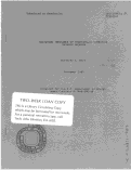 Cover page: RADIATION IMPEDANCE OF TORSIONALLY VIBRATING SEISMIC SOURCES