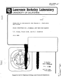 Cover page: SPACE STRUCTURE OF A FIREBALL AND THE PION RADIUS