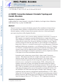 Cover page: A CRISPR Connection between Chromatin Topology and Genetic Disorders