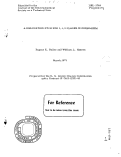 Cover page: A DISLOCATION ETCH FOR 1,1,3 PLANES IN GERMANIUM