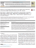 Cover page: Advances in the graphitization protocol at the Radiocarbon Laboratory of the Universidade Federal Fluminense (LAC-UFF) in Brazil