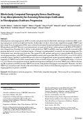 Cover page: Whole-body Computed Tomography Versus Dual Energy X‑ray Absorptiometry for Assessing Heterotopic Ossification in Fibrodysplasia Ossificans Progressiva