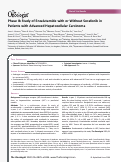 Cover page: Phase Ib Study of Enzalutamide with or Without Sorafenib in Patients with Advanced Hepatocellular Carcinoma