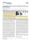 Cover page: Probing the Microenvironment in the Confined Pores of Mesoporous Silica Nanoparticles