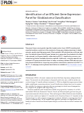 Cover page: Identification of an Efficient Gene Expression Panel for Glioblastoma Classification.