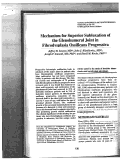 Cover page: Mechanism for Superior Subluxation of the Glenohumeral Joint in Patients Who Have Fibrodysplasia Ossificans Progressiva