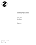 Cover page: On-Road Measurement of Carbonyls in California Light-Duty Vehicle Emissions