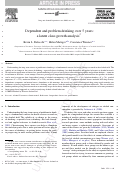 Cover page of Dependent and problem drinking over 5 years: a latent class growth analysis