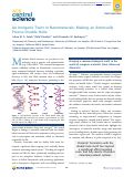 Cover page: An Inorganic Twist in Nanomaterials: Making an Atomically Precise Double Helix