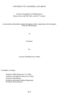 Cover page: Critical Geographies of Globalization : : Buenos Aires and São Paulo in the 21st century