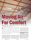 Cover page: Moving air for comfort