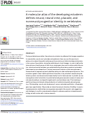 Cover page: A molecular atlas of the developing ectoderm defines neural, neural crest, placode, and nonneural progenitor identity in vertebrates