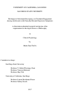 Cover page: The Impact of Informant Discrepancy on Treatment Engagement Among Adolescents with Clinically Elevated Depressive Symptoms