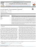 Cover page: Love and longevity: A Social Dependency Hypothesis