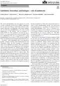 Cover page: Ophthalmic biosimilars and biologics—role of endotoxins