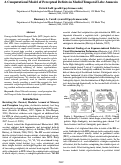 Cover page: A Computational Model of Perceptual Deficits in Medial Temporal Lobe Amnesia