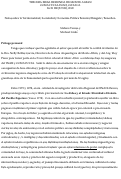 Cover page of Notas sobre la Territorialidad, Sacralidad y Economía Política : Tercera Mesa Redonda de Monte Alban