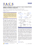 Cover page: Synthesis of Hindered α‑Amino Carbonyls: Copper-Catalyzed Radical Addition with Nitroso Compounds