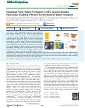 Cover page: Intrabasal Plane Defect Formation in NiFe Layered Double Hydroxides Enabling Efficient Electrochemical Water Oxidation.