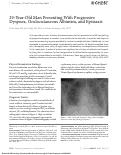 Cover page: 29-Year-Old Man Presenting With Progressive Dyspnea, Oculocutaneous Albinism, and Epistaxis