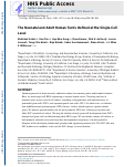 Cover page: The Neonatal and Adult Human Testis Defined at the Single-Cell Level.