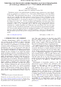 Cover page: Underlying event characteristics and their dependence on jet size of charged-particle jet events in pp collisions at (s)=7 TeV with the ATLAS detector