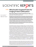 Cover page: Mitochondria-targeted Probes for Imaging Protein Sulfenylation