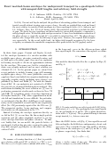 Cover page: Exact matched-beam envelopes for undepressed transport in a quadrupole lattice with unequal drift lengths and arbitrary field strength