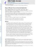 Cover page: Drugs of Misuse: Focus on Vascular Dysfunction