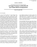 Cover page: Acromegaly Presenting in an Elderly Man with Type 2 Diabetes Mellitus and Hypogonadism