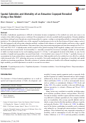 Cover page: Spatial Subsidies and Mortality of an Estuarine Copepod Revealed Using a Box Model