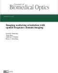 Cover page: Imaging scattering orientation with spatial frequency domain imaging