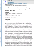 Cover page: Pembrolizumab versus investigator-choice chemotherapy for ipilimumab-refractory melanoma (KEYNOTE-002): a randomised, controlled, phase 2 trial