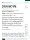 Cover page: Alisol B 23-acetate attenuates CKD progression by regulating the renin–angiotensin system and gut–kidney axis