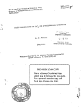 Cover page: RATE CONSTANTS OF C1OX OF ATMOSPHERIC INTEREST