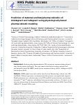 Cover page: Prediction of Maternal and Fetal Pharmacokinetics of Dolutegravir and Raltegravir Using Physiologically Based Pharmacokinetic Modeling