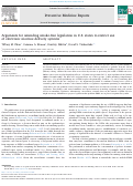 Cover page: Arguments for amending smoke-free legislation in U.S. states to restrict use of electronic nicotine delivery systems