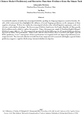 Cover page: Chinese Dialect Proficiency and Executive Function: Evidence from the Simon Task