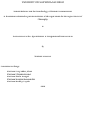 Cover page: Natural Behavior and the Neurobiology of Primate Communication