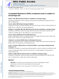 Cover page: Conjugated bisphenol A in maternal serum in relation to miscarriage risk