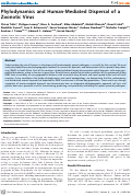 Cover page: Phylodynamics and Human-Mediated Dispersal of a Zoonotic Virus