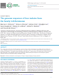 Cover page: The genome sequence of four isolates from the family Lichtheimiaceae