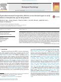 Cover page: Equivalent mismatch negativity deficits across deviant types in early illness schizophrenia-spectrum patients