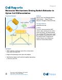 Cover page: Molecular Mechanisms Driving Switch Behavior in Xylem Cell Differentiation