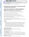 Cover page: Electrophysiological, transcriptomic and morphologic profiling of single neurons using Patch-seq