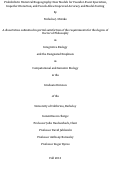 Cover page: Probabilistic Historical Biogeography: New Models for Founder-Event Speciation, Imperfect Detection, and Fossils Allow Improved Accuracy and Model-Testing