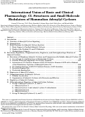 Cover page: International Union of Basic and Clinical Pharmacology. CI. Structures and Small Molecule Modulators of Mammalian Adenylyl Cyclases