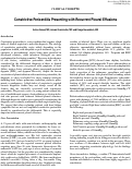 Cover page: Constrictive Pericarditis Presenting with Recurrent Pleural Effusions