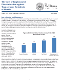 Cover page: The Cost of Employment Discrimination against Transgender Residents of Florida