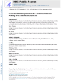 Cover page: Facile One-Pot Nanoproteomics for Label-Free Proteome Profiling of 50–1000 Mammalian Cells